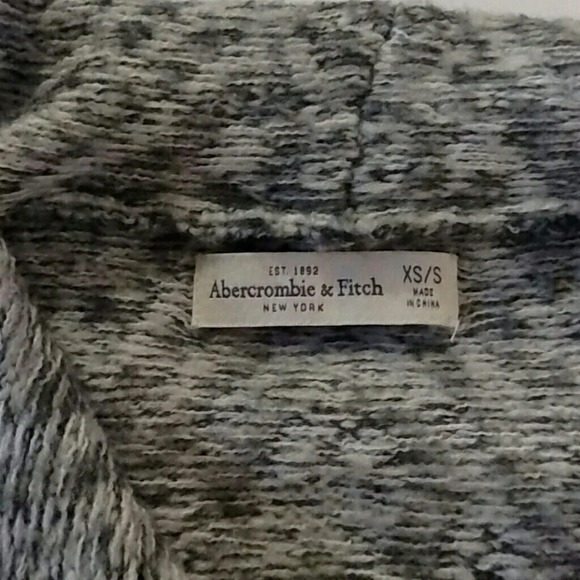 Abercrombie and Fitch Asymmetrical Open Cardigan - Picture 3 of 4